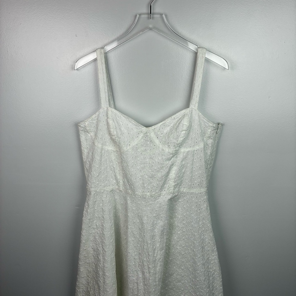 Lauren Ralph Lauren White Eyelet Sundress